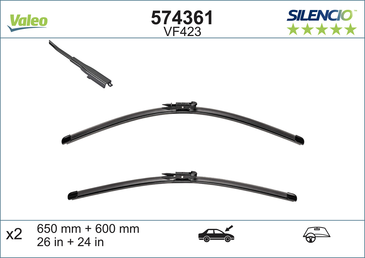 Lamela stergator 574361 VALEO
